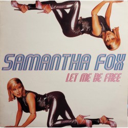 Samantha Fox - Let Me Be Free - Maxi Vinyl 12 inches - France - Pop Music