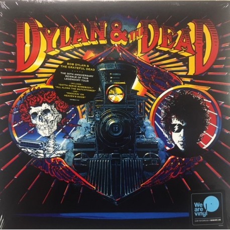 Bob Dylan & The Grateful Dead - LP Vinyl Album - Dylan & The Dead - Rock Music