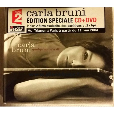 Carla Bruni ‎– Quelqu'Un M'A Dit - CD Album Digipack