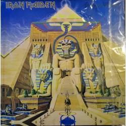 Iron Maiden - Powerslave - LP Vinyl Album - Light Blue Marbled - Heavy Metal