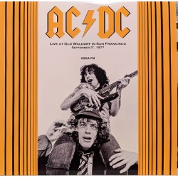 AC/DC - Live At Old Waldorf In San Francisco September 3rd, 1977 - LP Vinyl Album - Coloured - Hard Rock