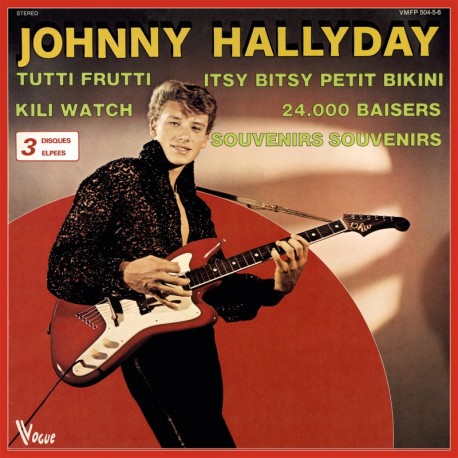 Johnny Hallyday - Coffret Belge Vogue - Made in Belgium - 3LP Vinyl Coloured - Disquaire Day 2023 - Rock and Roll