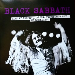 Black Sabbath - Live At The Civic Arena, Pittsburgh 1978 - LP Vinyl Album - Heavy Metal