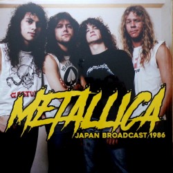 Metallica - Japan Broadcast 1986 - Double LP Vinyl Album - Heavy Metal