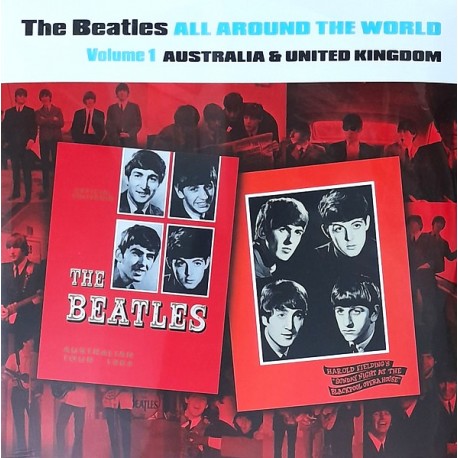 The Beatles - All Around The World Volume 1-2-3-4 - LP Vinyl Album x5 - British Pop Rock
