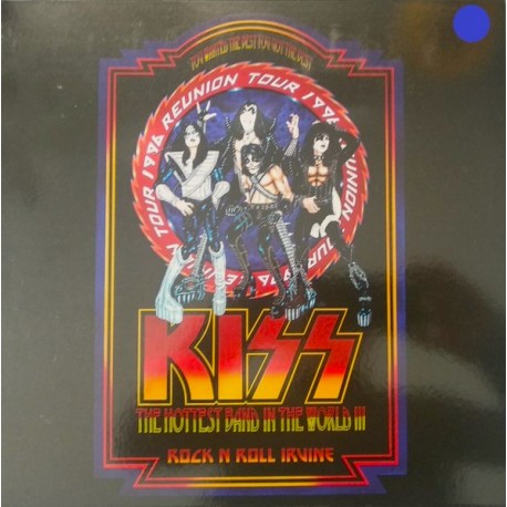 Kiss - Rock And Roll Irvine - Reunion Tour 1996 - LP Vinyl Album Coloured - Heavy Metal