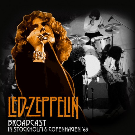 Led Zeppelin - Broadcast In Stockholm And Copenhagen '69 - LP Vinyl Album - Blues Rock