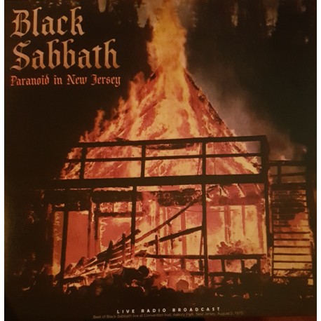 Black Sabbath - Paranoid In New Jersey - LP Vinyl  Album - Heavy Metal