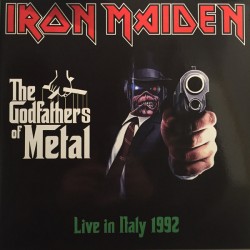 Iron Maiden ‎– The Godfathers Of Metal - Live in Italy 1992 - Limited Edition - Double LP Vinyl Album - Coloured Clear
