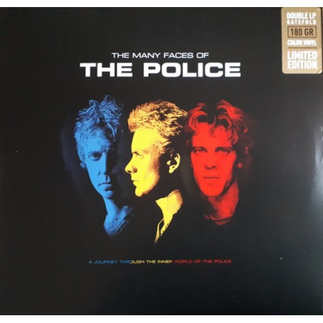 The Police - The Many Faces Of The Police - Double LP Vinyl Album - Coloured - Rock Music