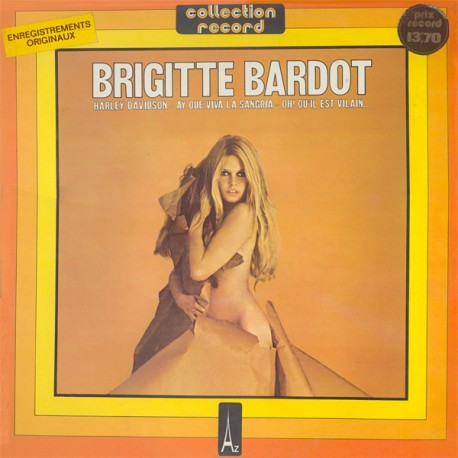 Brigitte Bardot - Harley Davidson - LP Vinyl Album - Chanson Française