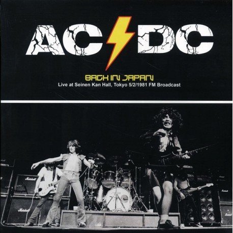 AC/DC - Back In Japan - LP Vinyl Album - Live At Seinen 1981 - Hard Rock