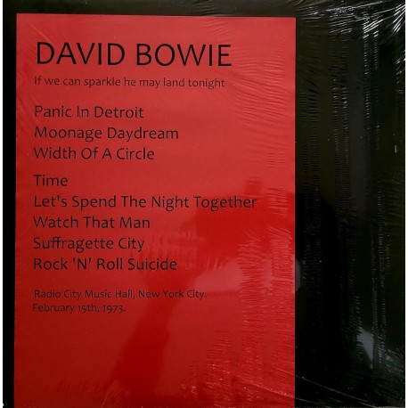 David Bowie - If We Can Sparkle He May Land Tonight - LP Vinyl Album - Glam Rock