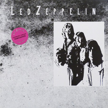 Led Zeppelin – Legendary Concert Vancouver, Live 1970 - LP Vinyl Album - Blues Rock