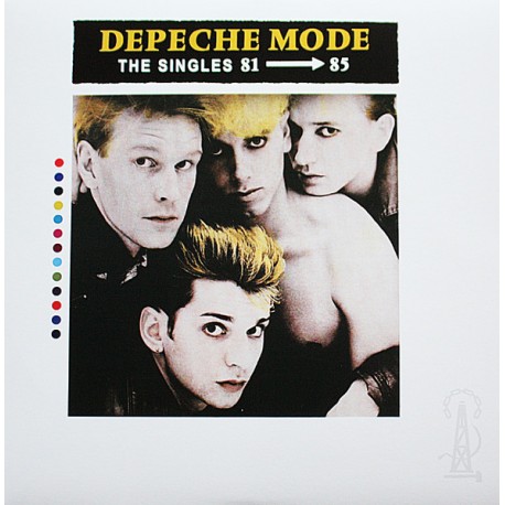 Depeche Mode - The Singles 81 → 85 - LP Vinyl Album Gatefold - New Wave Synth Pop