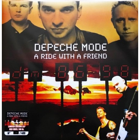 Depeche Mode - A Ride With A Friend - Double LP Vinyl Album Coloured - Synth Pop New Wave