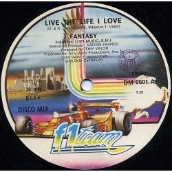 Fantasy - Live The Life I Love - Maxi Vinyl 12 inches 1983 - Funk Music