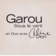 Céline Dion & Garou ‎– Sous Le Vent - CD Single Promo
