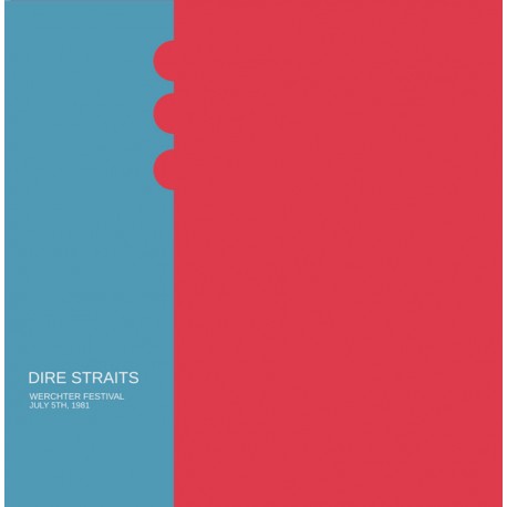 Dire Straits ‎- Werchter Festival 1981 - LP Vinyl Album - Blues Rock Music