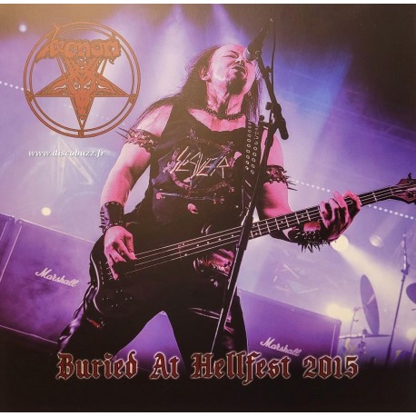Venom - Buried At Hellfest 2015 - LP Vinyl Album + Poster - Limited Edition - Black Metal