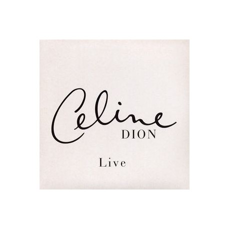 Celine Dion ‎– Live - CD Single Promo