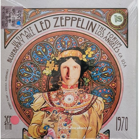 Led Zeppelin - Ultimate Blueberry Hill 1970 Los Angeles - Triple LP Vinyl Album - Blues Rock Music