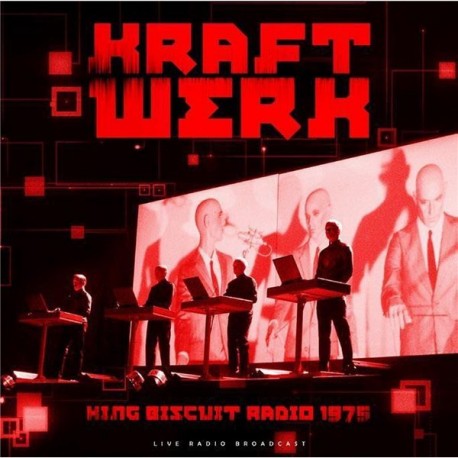 Kraftwerk - King Biscuit Radio 1975 - LP Vinyl Album - Experimental Electronic