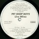 Pet Shop Boys - Live Wire - LP Vinyl Album - Synth Pop Music