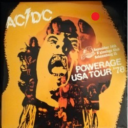 AC/DC - Powerage USA Tour '78 - Double LP Vinyl Album - Coloured Edition - Hard Rock