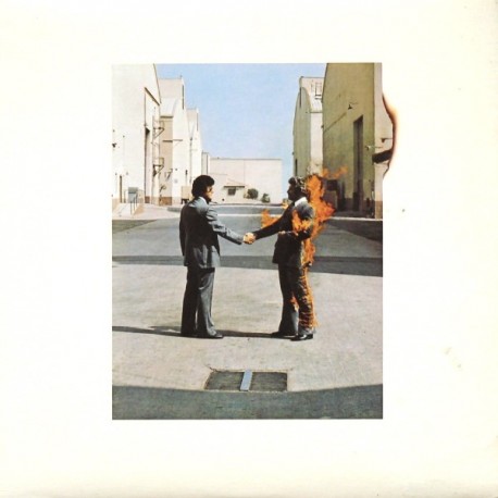 Pink Floyd - Wish You Were Here - LP Vinyl Album + Postcard - Canada - Psychedelic Rock
