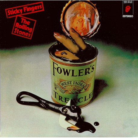 The Rolling Stones - Sticky Fingers - Dedos Pegajosos - LP Vinyl Album - Spain Reissue - Rock Music