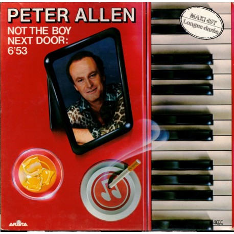 Peter Allen - Not The Boy Next Door - Fade To Black - Maxi 12 inches - Italo Disco