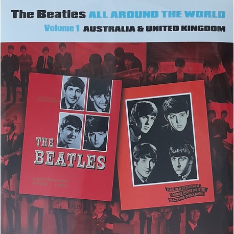 The Beatles - All Around The World Volume 1 Australia & United Kingdom - Double LP Vinyl Album - Brit Pop
