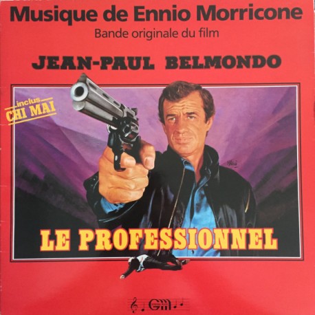 Ennio Morricone - Le Professionnel - LP Vinyl Album - 1981 France - OST Soundtrack