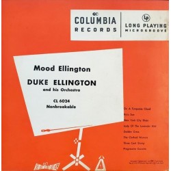 Duke Ellington And His Orchestra - Mood Ellington - LP Vinyl Album 10 inches - USA 1949 - Big Band Jazz