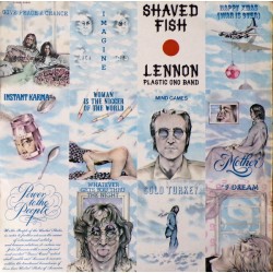 John Lennon - Plastic Ono Band - Shaved Fish - LP Vinyl Album - 1975 France - Art Pop Rock