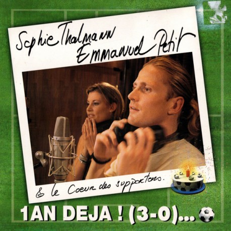 Sophie Thalmann, Emmanuel Petit – 1 An Déjà - Maxi Vinyl 12 inches Promo - 1999 France - Ambiance Fêtes Dance
