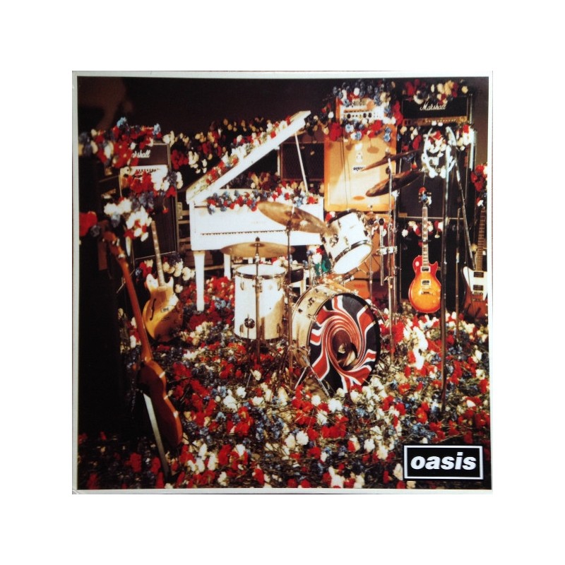 Vinyl Oasis Don't Look Back In Anger Maxi 12 inches Brit Pop Black