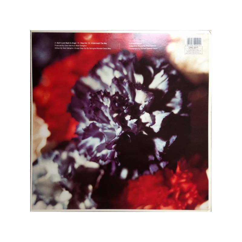 Oasis–Don't Look Back In Anger CRE 221T Oasis 'Don't Look Back In Anger' (CRE221T) V Rare 1996 3 Trk 45rpm