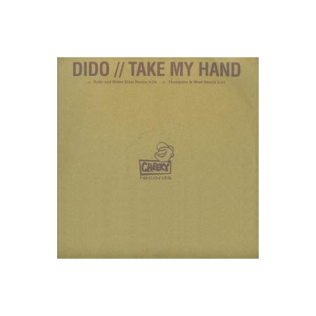 Dido - Take My Hand - Maxi Vinyl 12 inches - UK 2001 - Progressive Trance