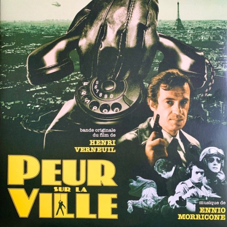 Ennio Morricone - Peur Sur La Ville - CDr Album Promo - 2020 France - RSD - Soundtrack OST Belmondo