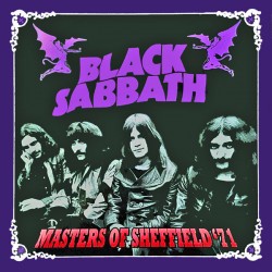 Black Sabbath - Masters Of Sheffield '71 - LP Vinyl Album - Hard Rock Metal