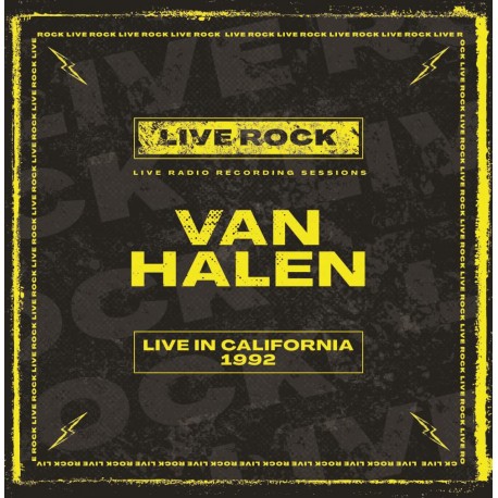 Van Halen - Live In California 1992 - Double LP Vinyl Album - Hard Rock Metal