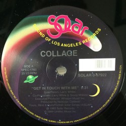 Collage - Get In Touch With Me - Maxi Vinyl 12 inches - 1999 Canada - Funk Music