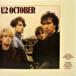U2 - October - LP Vinyl Album - Greece Edition - Alternative Rock