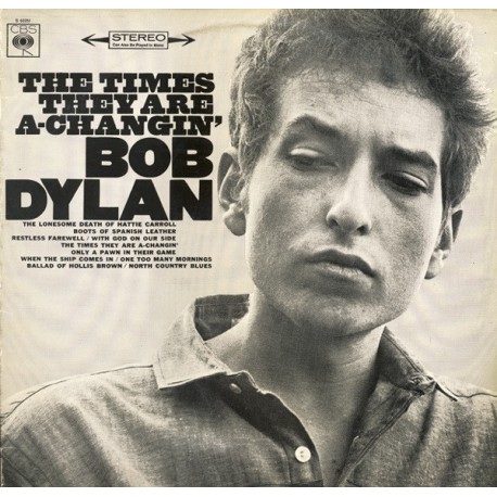 Bob Dylan - The Times They Are A-Changin' - LP Vinyl Album - Greece - Folk Rock