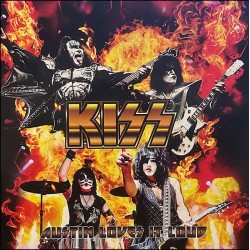 Kiss - Austin Loves It Loud - LP Vinyl Album - 2023 Europe - Coloured Blue - Heavy Metal