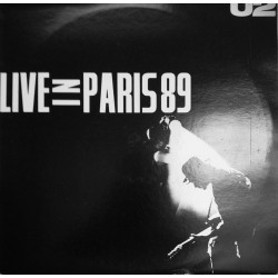 U2 - Live In Paris 89 - Double LP Vinyl Album - 1990 Germany - Alternative Rock