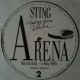 Sting – Arena - Greetings From Verona - Double LP Vinyl Album - Italy 1988 - Rock Pop Music