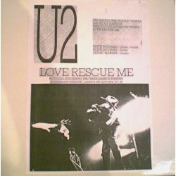 U2 - Love Rescue Me - LP Vinyl Album - 1988 Europe - Alternative Rock